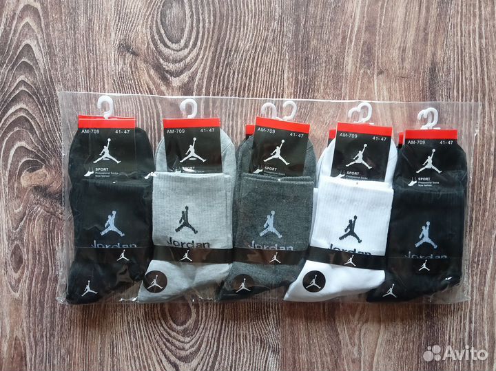 Носки Nike Adidas Jordan мужские