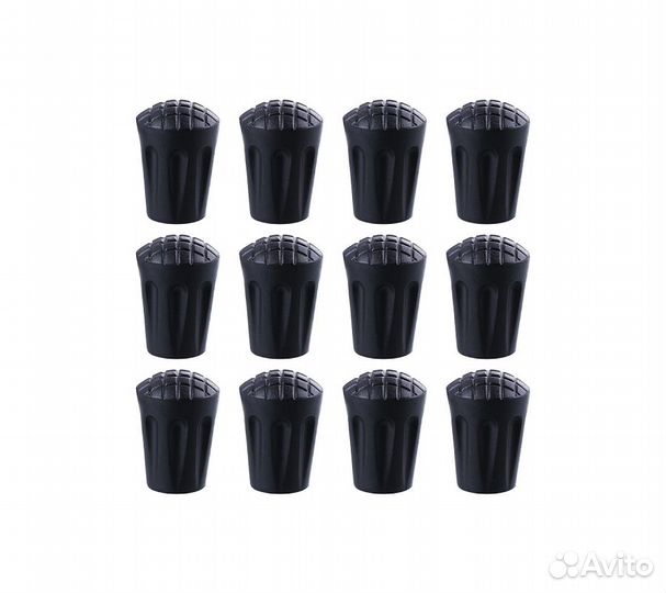 Наконечники для палок конические RoadLike, 14шт