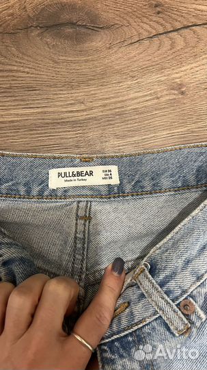 Джинсы pull and bear 36 свободные