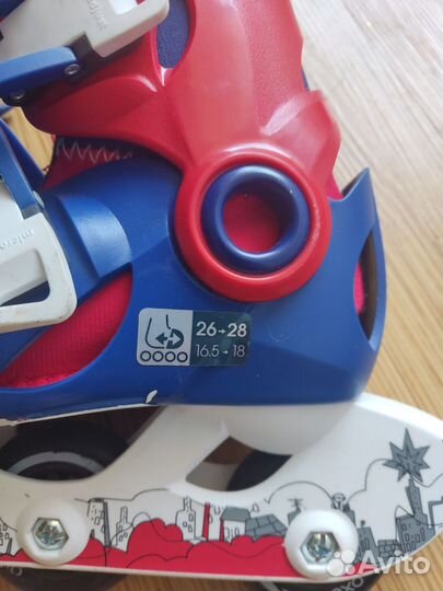Роликовые коньки детские раздвижные. Р 26 - 28