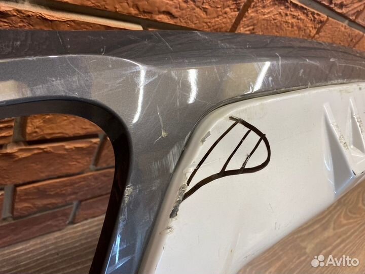 Накладка заднего бампера Юбка Bmw X5 G05 M-Pack