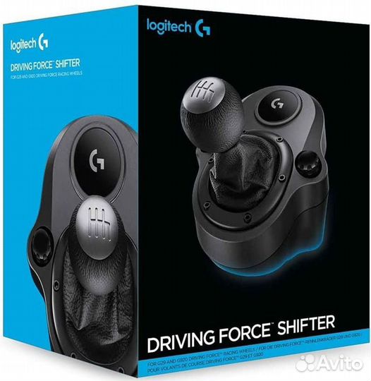 Руль Logitech G920 c кпп и стойкой