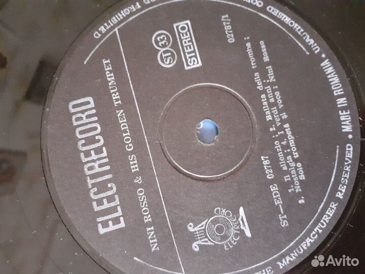 Винил-джаз Nini Rosso В.Кузьмин