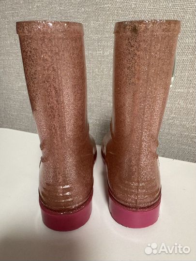 Резиновые сапоги для девочки 23 размер