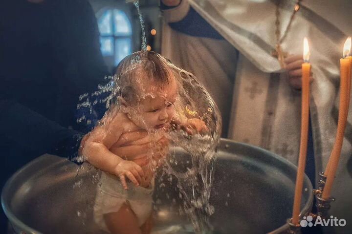 Фотограф Крещение детский фотограф