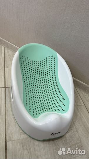 Горка и стульчик для купания детский+ мобиль