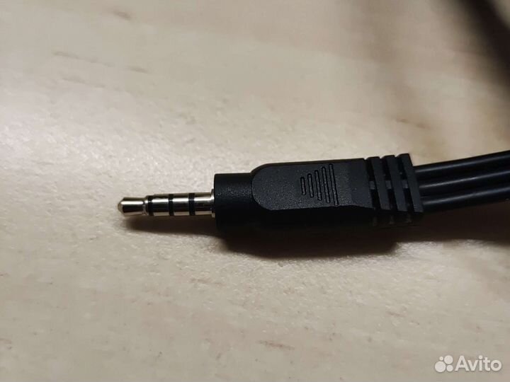 Кабель мини джек три тюльпана. аудио видео 1.5 м