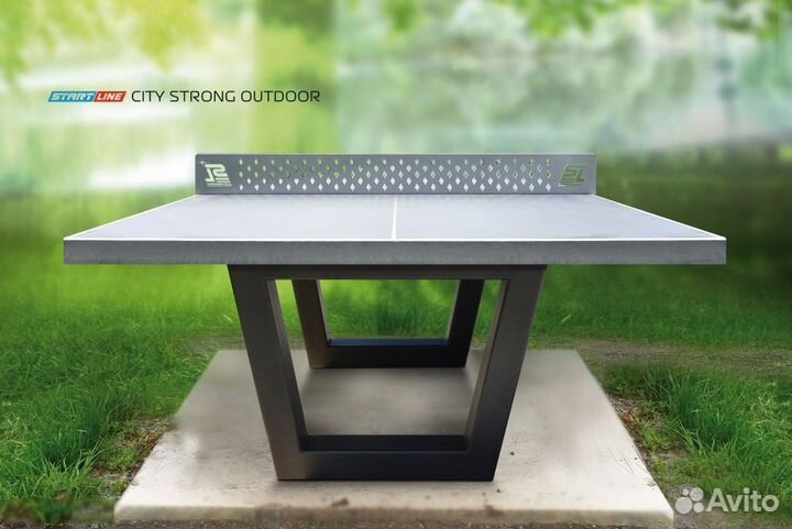 Уличный теннисый стол бетонный