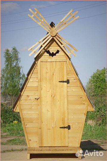 Дачный туалет домик DVV