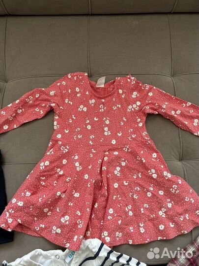 Вещи пакетом на девочку 80 размер. h&m,bogi,zara