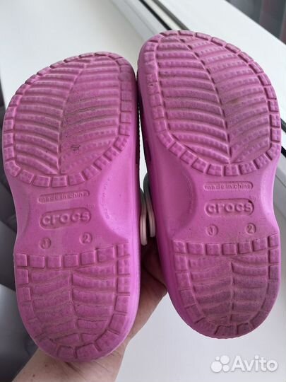 Сланцы для девочки Crocs