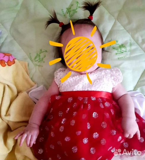 Платье для девочки 62