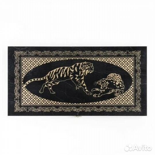 Нарды (шашки): с кожаной вставкой, деревянные