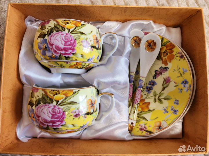 Кофейный сервиз подарочный, фарфор Arti-М