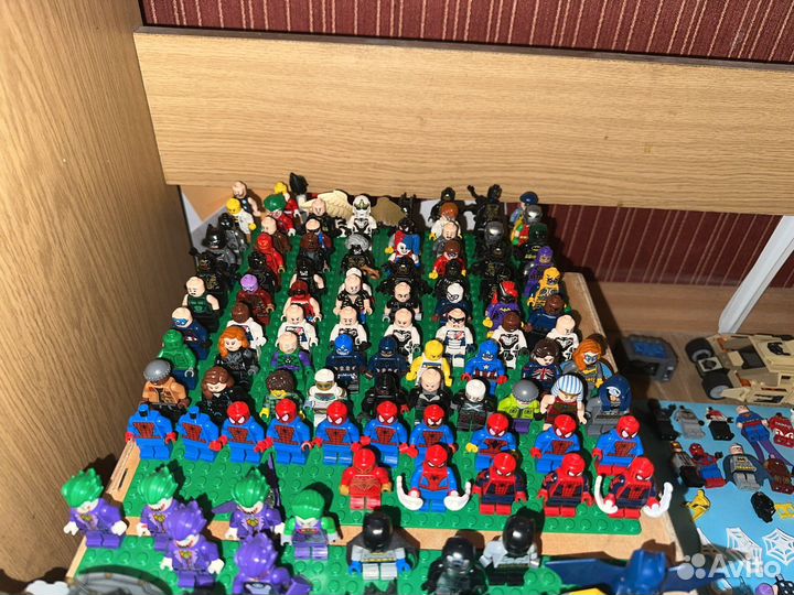 Lego Марвел и DC минифигурки оригинал и другие бу