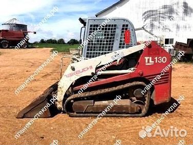 Стекло для мини-погрузчика Takeuchi Tl 130/140 с г