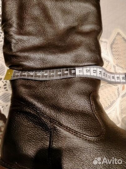 Зимние женские сапоги 38 натуральная кожа