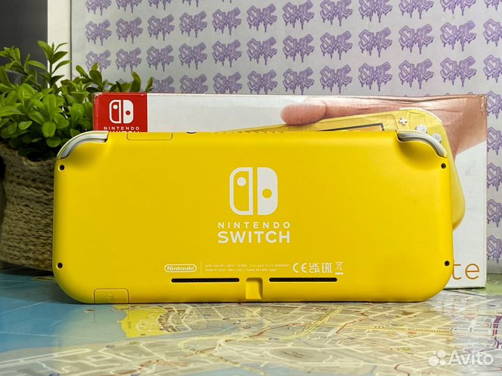 Прошитая Nintendo Switch Lite + Много Игр