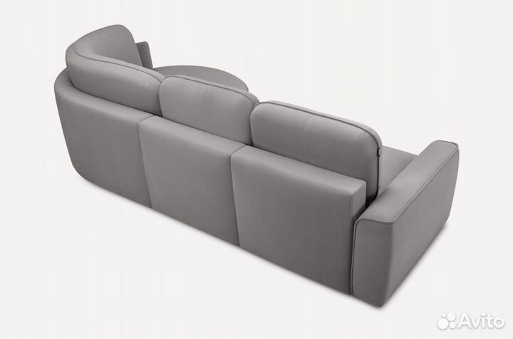 Угловой Шера диван Velvet Smoke