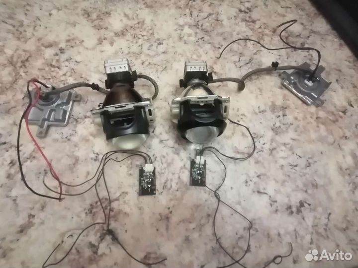 Биксеноновые линзы комплект