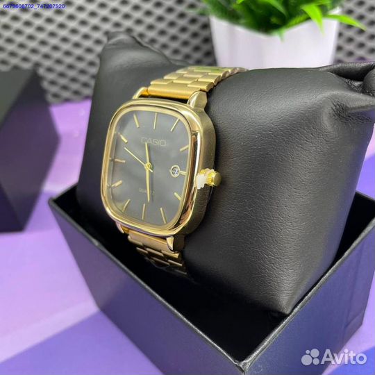 Мужские часы Casio Vintage Gold (Арт.82350)