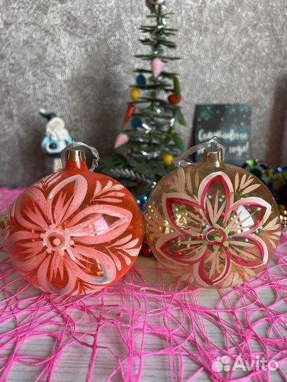 Елочные игрушки «Шары»