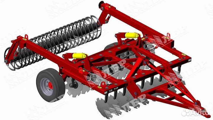 Борона Завод Автотехнологий БД-2.7х2П, 2023
