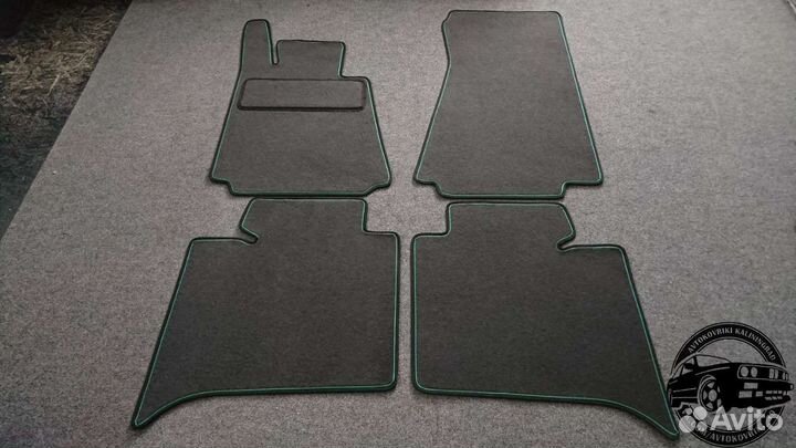 Автоковрики для BMW 7 серии e23, темно-серые