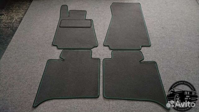 Автоковрики для BMW 7 серии e23, темно-серые