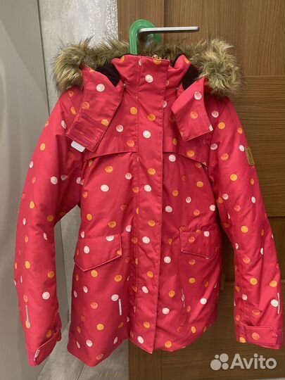 Куртка зимняя Рейма для девочки 122+