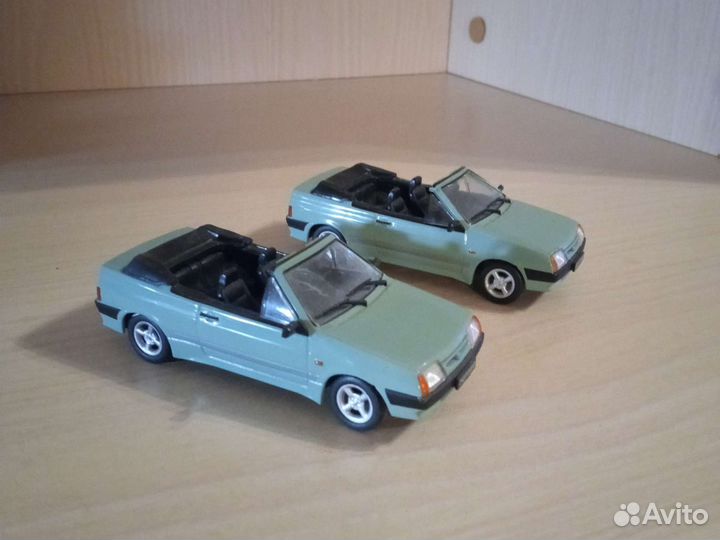 Ваз-2108 Лада Наташа (Кабриолет) (1:43)