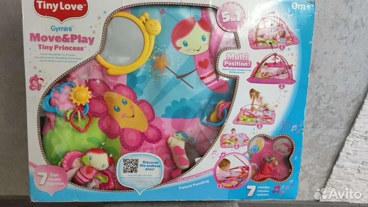 Развивающий коврик tiny love