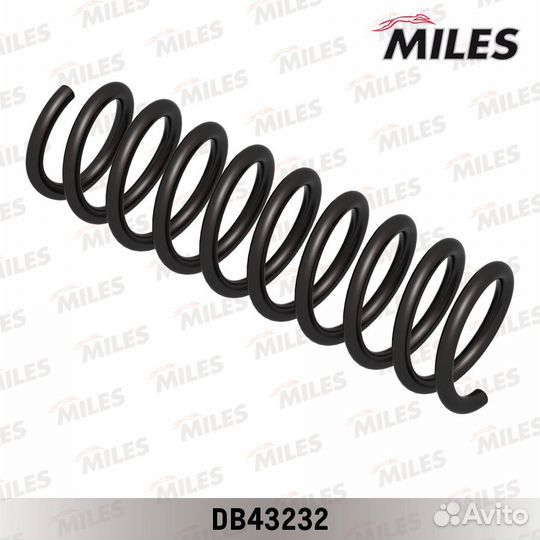 Пружина задней подвески miles DB43232