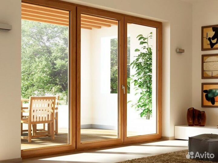 Деревянные окна на заказ