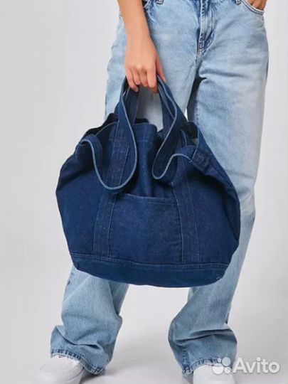 Джинсовая сумка
