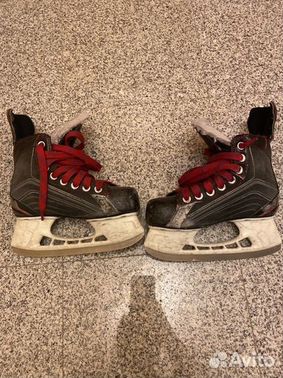 Хоккейные коньки bauer 33,5