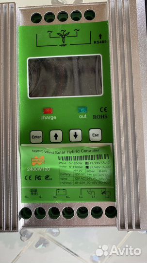 Контроллер mppt 2400w wind&solar