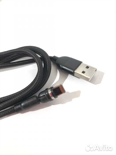 Кабель магнитный (type-c/lightning/micro-usb)