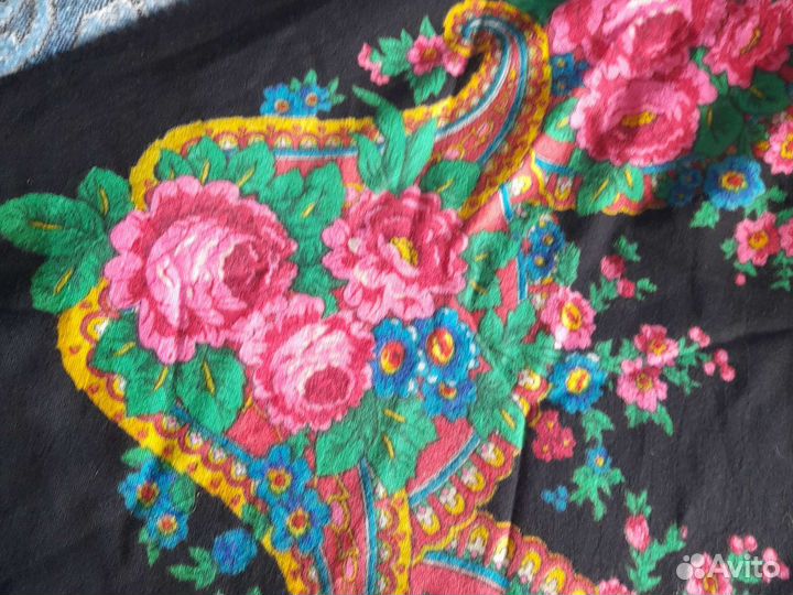 Платки павлово-посадский,шерсть СССР