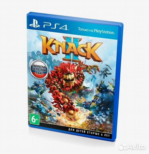 Игра Knack 2 (PS4) Полностью на русском