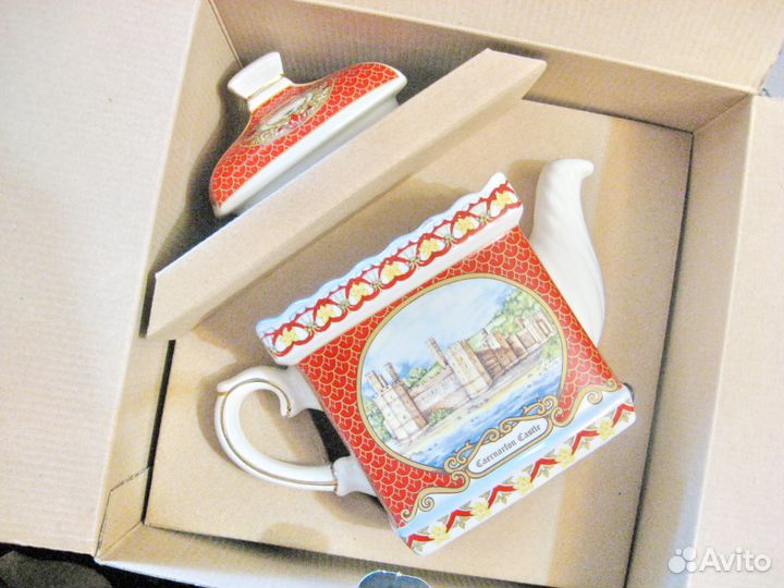 Чайник подарочный Англия фарфор