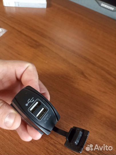 Зарядка USB 24/12 вольт