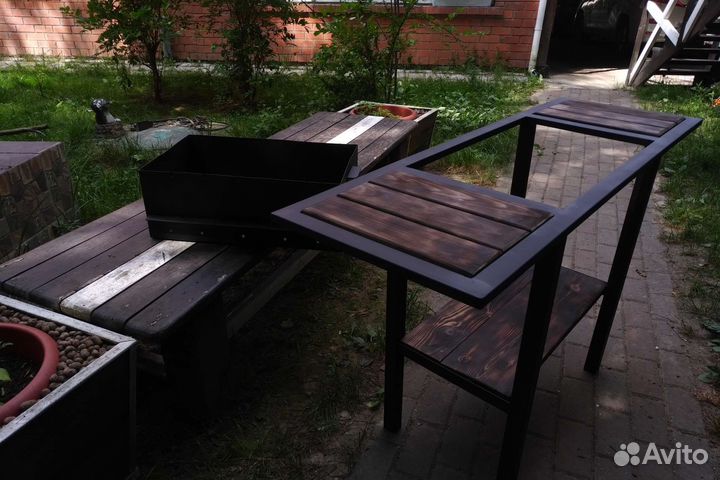 Мангал лофт, мангал для дачи, мангальная зона