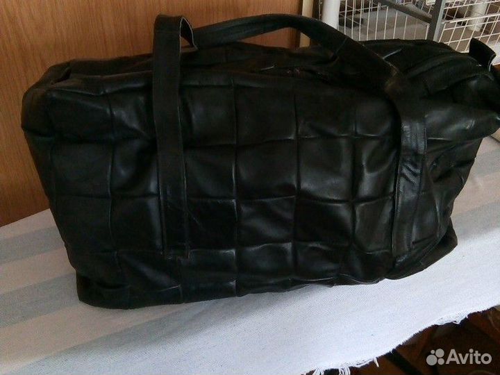 Спортивная сумка кожаная 18