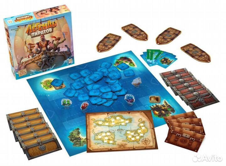 Настольная игра Легенды Пиратов