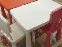 Детский стол и стульчик Mammut IKEA