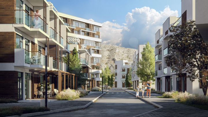 Апартаменты-студия, 44 м², 5/8 эт.
