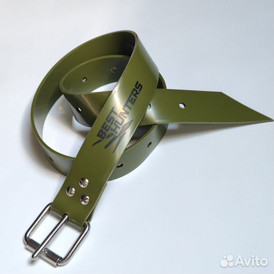 Пояс грузовой Best Hunters PRO Olive силиконовый