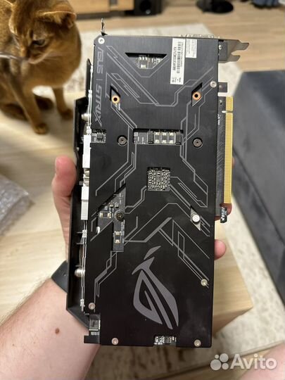 Видеокарта gtx 1050 ti asus rog strix