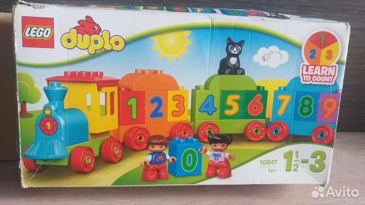Lego duplo поезд